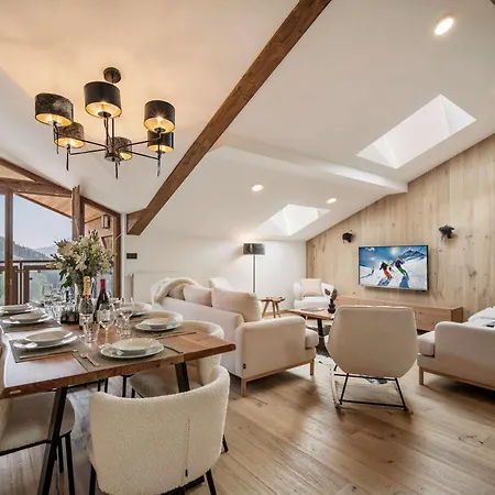 Luxury Penthouse Sauna Views 4br Nebula Apartment Courchevel